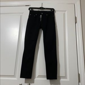All saints black skinny jeans